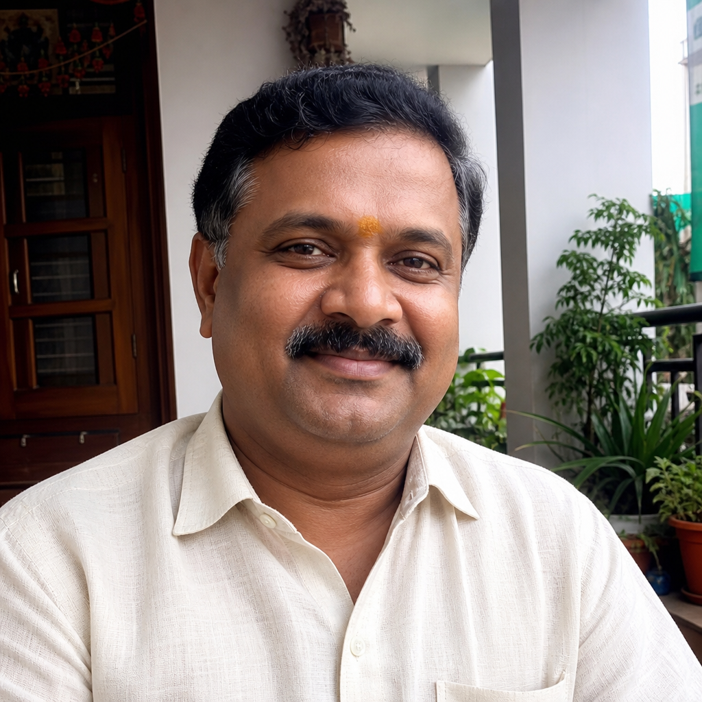 Srinivas Rao, Vijayawada homeowner